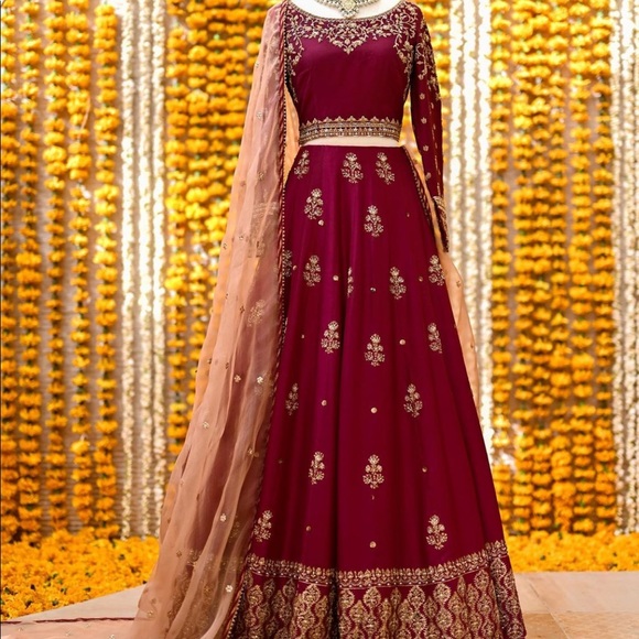 Mubashira Usman Dresses & Skirts - Pakistani Indian Bridal Lehenga